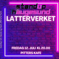 Latterverket Pitters kafe Juli