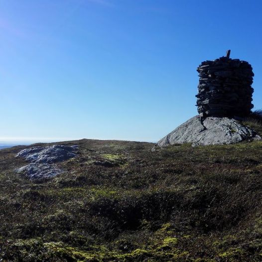 Båtevassfjellet (Grønestølsvarden) fra Einestrand