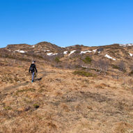 Såta (684 m.o.h) frå Berland (350 m.o.h)