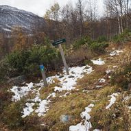 Den gamle kløvjavegen fra Feten til Bulin