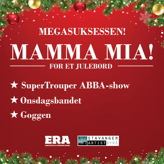 Mamma Mia For Et Julebord