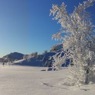 Frøysokstølan, Holtelifjell, Pipesjøen, Knutsvollen, Holtevatnet, Grøsetvatnet, Frøysokstølan  