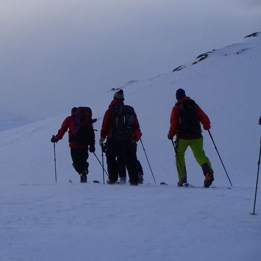 Fiskefjorden til Haakonsbu - Kronprinsruta (vinter)