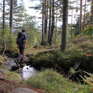 Bergmannstien om Korset