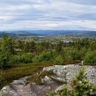 Blekavarden og Store Øyvann rundt