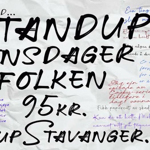 Standup - hver onsdag!