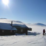 Seinvintertur over Saltfjellet