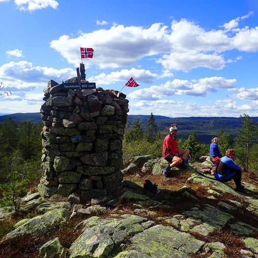 Rundtur om Gjevlekollen fra P-plassen i Rustanveien