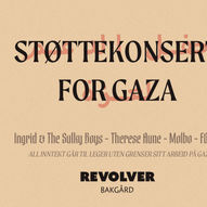 Støttekonsert for Gaza // REVOLVER BAKGÅRD