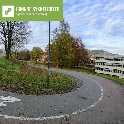 Grønne Sykkelruter: Austad gård – Marienlyst – Drammen stasjon