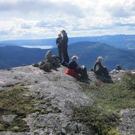 Kviteseid sentrum til Heivatn - Brokefjell