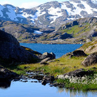 Elgviddevatnet fra Stavassdalen