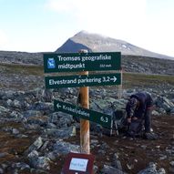 Kroken - Tromsø geografiske midtpunkt - Tromsdalen 
