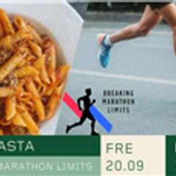 Pod & Pasta med Breaking Marathon Limits (Oslo Marathon warm up)