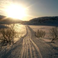 Skitur til Langvannskjosen, Jakobsnes, Sør-Varanger