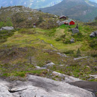 Kalhovdastølen i Indre Masfjorden og topptur til Skarpefjellsnakken 778 MOH