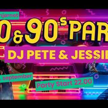 80&90s party med Dj Pete og Jessie // Olsen på Hjørnet