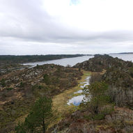 Steinalderstien på Rapeneset