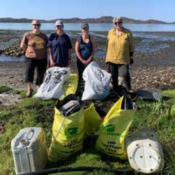 Beach Clean with WildLuing and Scottish Coastal Clean Up