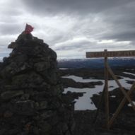 Grefstadfjellet fra Frilsjøen