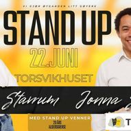 StandUp på Torsvikhuset 22.juni & DJ Petter Lavern