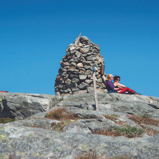 Bursfjellet fra Eikeland