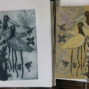 Collagraph Printing with Susan Erskine-Jones