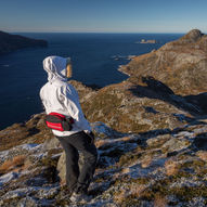 Topptur til Rauddalsegga på Husevågøy