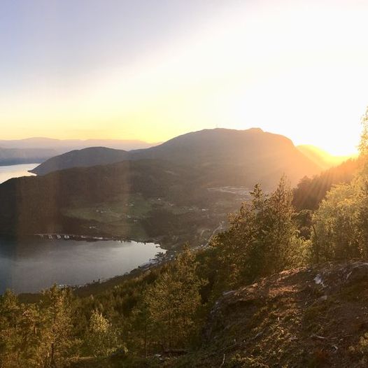 Kvitebergholten (Utsikten på Kaupanger)