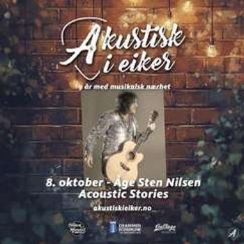 Åge Sten Nilsen // Akustisk i Eiker // Nedre Eiker Samfunnshus