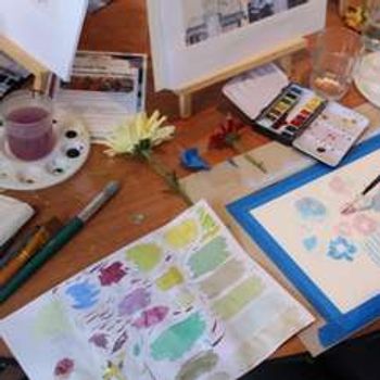 Adult Art Workshop: Make a Floral Watercolour with Kayleigh McCallum