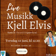 Live musikk med Kjell Elvis