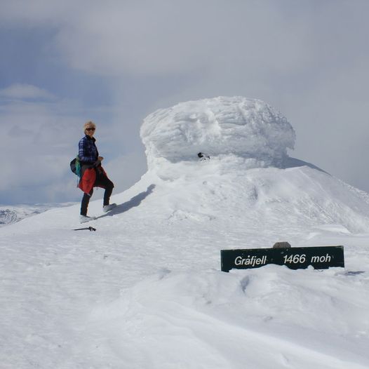 På ski til Gråfjell på Norefjell