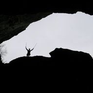 Grotta på Meløya