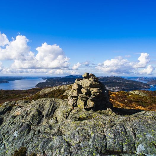 Rundtur på fjellene i Bergen nord