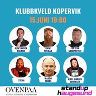 Klubbkveld Kopervik Standup Haugesund