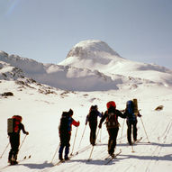 Vintertur gjennom tre fjellområder