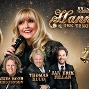 Julekonsert med Hanne & Tre Tenorer