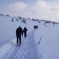 Fra hytte til hytte på ski i Huldreheimen