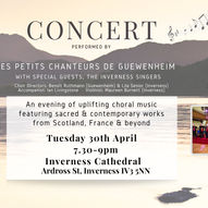 Concert - Petits Chanteurs de Guewenheim & Inverness Singers