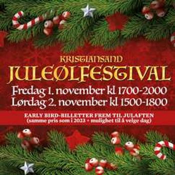 Juleølfestivalen 2024  (early bird t.o.m. 24/12/23)