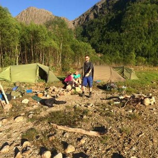 Madland - Rolighetsvatnet - Vådlandsknuten - Store Vådlandsvatnet - Gloppevatnet - Madland