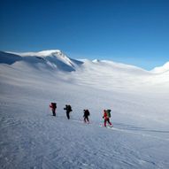 Helgeskitur i Saltdals grensefjell