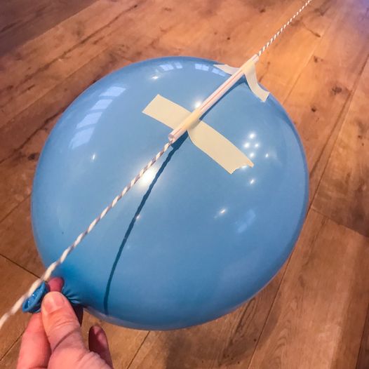 Lag en superenkel ballongrakett - Gøyal inneaktivitet
