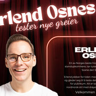 ERLEND OSNES TESTSHOW//LUGGEFØRE BAR & SCENE