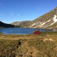 Gjesdalsstøylen, Søstestøylen og Gjesdalsvatnet