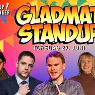 Gladmat-standup på Checkpoint