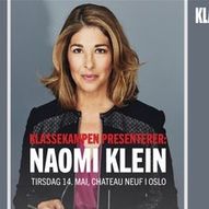 Klassekampen presenterer: Naomi Klein