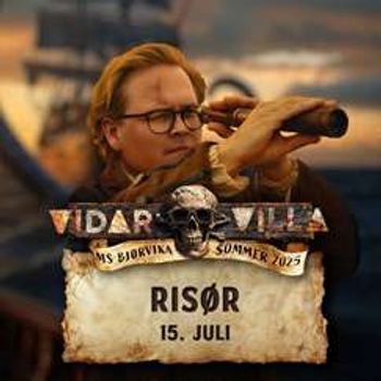 RISØR // Vidar Villa - MS Bjørvika // Sommerturné 2025