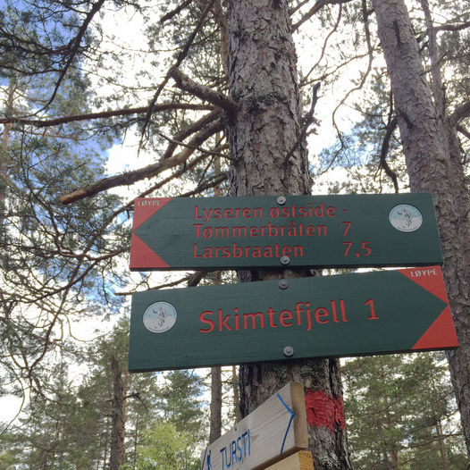 3 fjell og en innsjø i Spydeberg